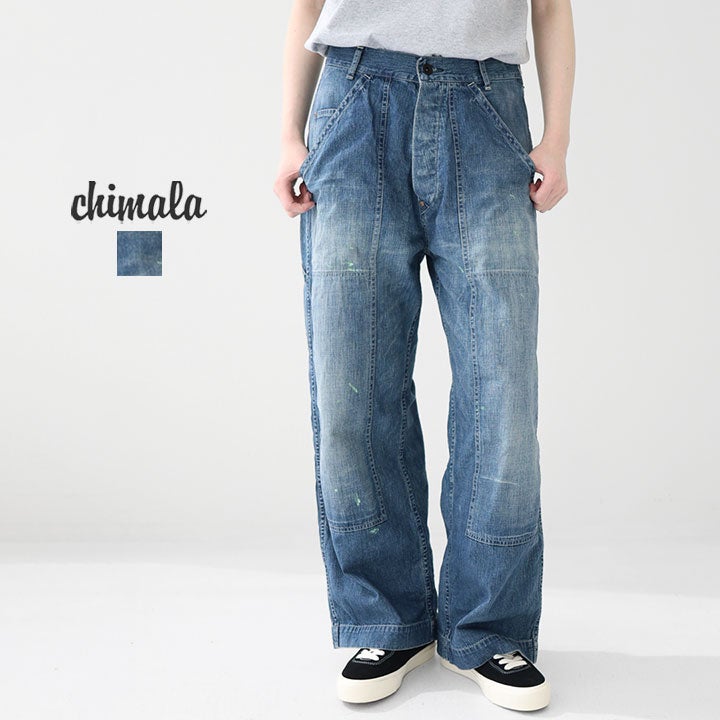 chimala チマラ 22AW キルティングドローストリングパンツ chimala（チマラ） プリント ドローストリング パンツ cs41-wp14a