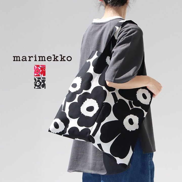 洋書 MARIMEKKO マリメッコ marimekko マリメッコ｜Pieni Unikko ファブリックバッグ 44×43cm