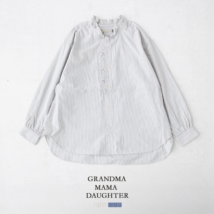 GRANDMA MAMA DAUGHTER グランマ ママ ドーター｜ストライプVネック