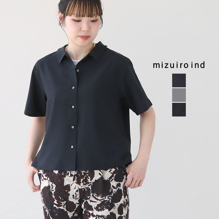 mizuiro ind ミズイロインド｜ハーフスリーブシャツ 2-230130の通販