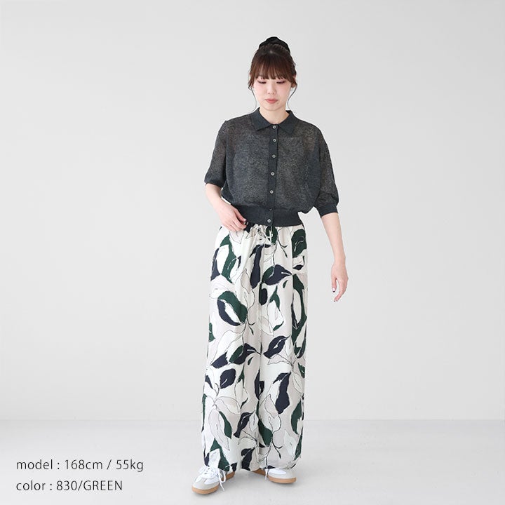 SACRA サクラ｜MODERN LEAVES パンツ 126213112の通販｜NEWS(ニューズ