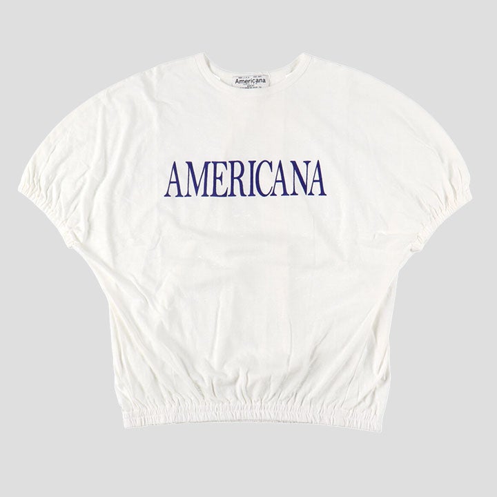 AMERICANA アメリカーナ｜ボックスプリーツTシャツ BRF-817Aの通販