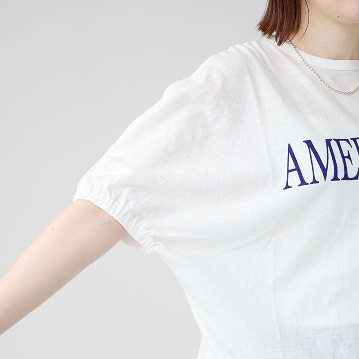 AMERICANA アメリカーナ｜ボックスプリーツTシャツ BRF-817Aの通販