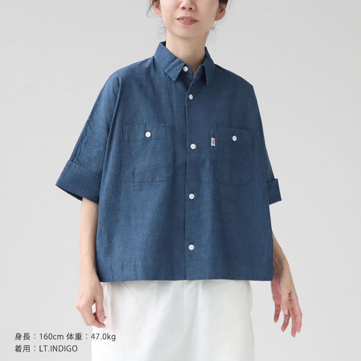 DANTON ダントン | ドルマンワークシャツ DT-B0345SCAの通販｜NEWS