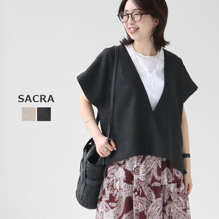 SACRA サクラ｜ラスティックリネン トップス 126212071の通販｜NEWS