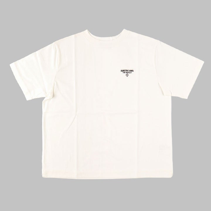 AMERICANA アメリカーナ｜エンブロイダリーTシャツ BRF-M-812Aの通販