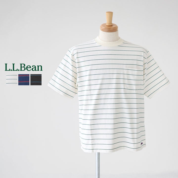 L.L.Bean エルエルビーン｜ユニオン ショートスリーブ ストライプT