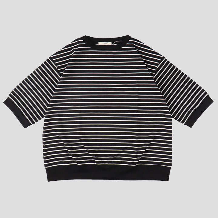 NARU ナル | スーピマコットンポンチBD コンパクトTEE 5分袖 661245の