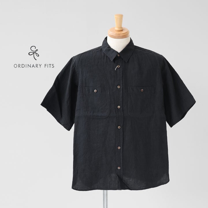Ordinary fits オーディナリーフィッツ｜リネン ショートスリーブ