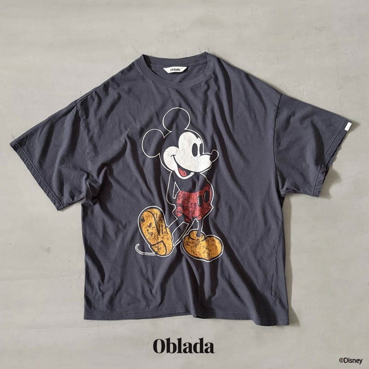 Oblada オブラダ｜MICKEY Tシャツ M2610CU28の通販｜NEWS(ニューズ