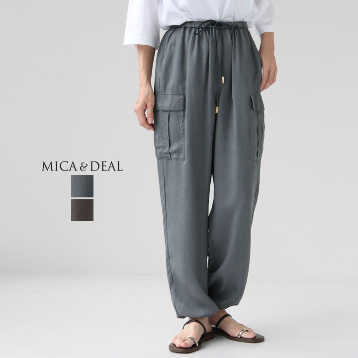 MICA & DEAL マイカ＆ディール｜バイオウォッシュ カーゴパンツ