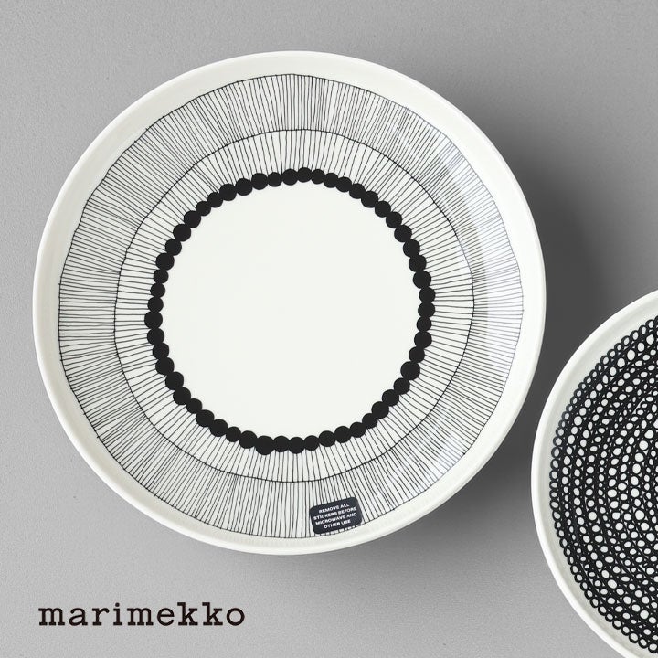 marimekko マリメッコ｜Siirtolapuutarha プレート 25cm 52269-75530の