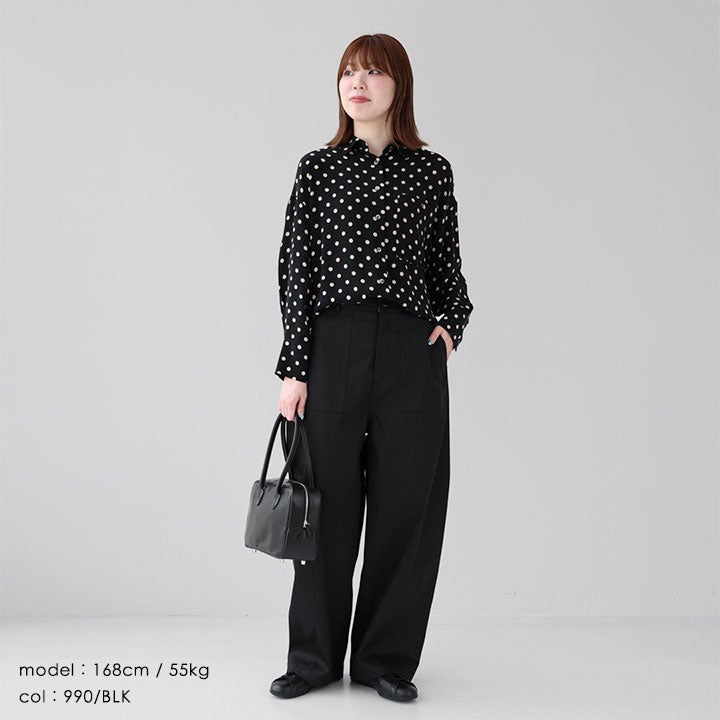 SACRA サクラ｜POLKA ドット シャツ 126511072の通販｜NEWS(ニューズ