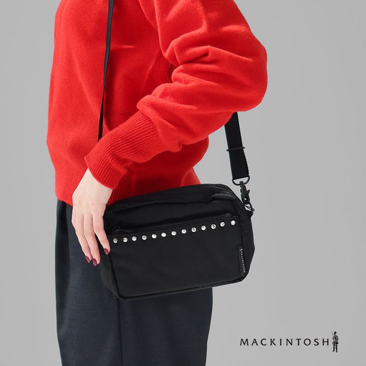 マッキントッシュ　スタッズショルダーバッグ MACKINTOSH マッキントッシュ｜スタッズ ショルダー ポーチ