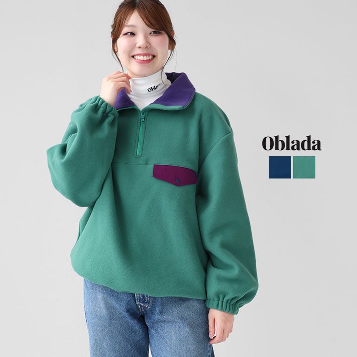 Oblada オブラダ　ジップアップパーカー カーキ 一部店舗+WEB限定》oblada / オブラダ ZIP HOODIE（パーカー）｜Spick
