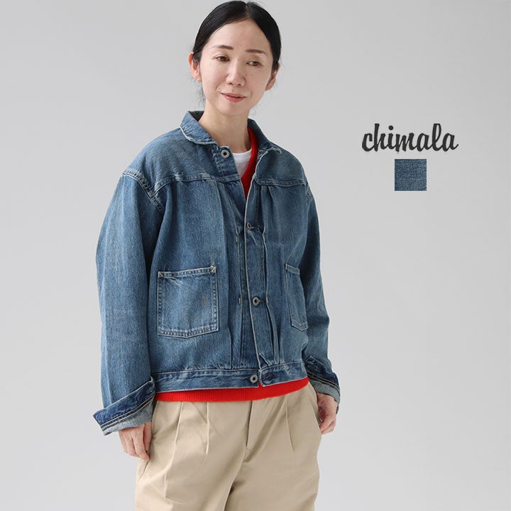 ちま chimala チマラ | 12ozセルヴィッジデニム ショートジャケット JT12